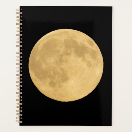 Volle Maan | Seattle, Washington Planner (Voorkant)