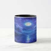 Volle maan sereniteit Mok Natuur geïnspireerde kof (Midden)