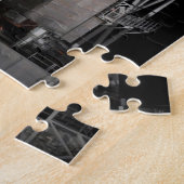 volle maan shuttle legpuzzel (Zijkant)