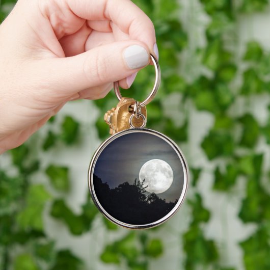 volle maan sleutelhanger (Hand)