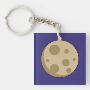 Volle Maan Sleutelhanger