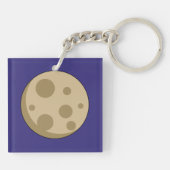 Volle Maan Sleutelhanger (Achterkant)