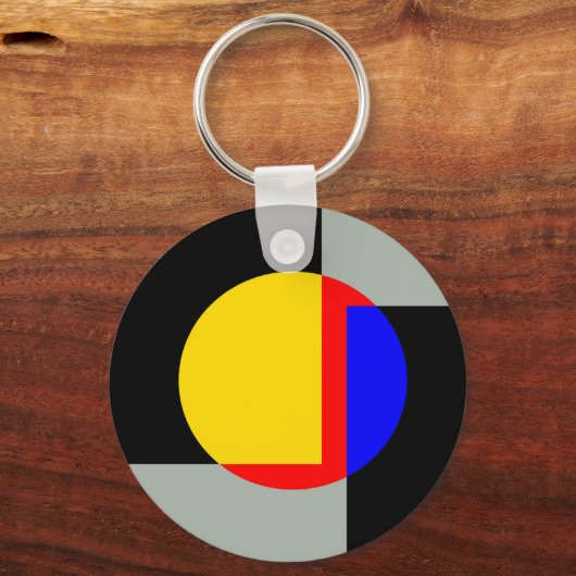 volle maan sleutelhanger (Voorkant)