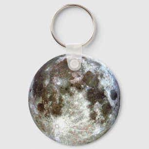 volle maan sleutelhanger