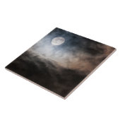 volle maan tegeltje (Zijkant)