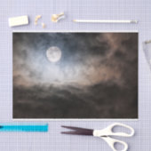 volle maan tissuepapier (Craft)