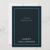 Volle Maan Transformatie Halloween Feest Kaart (Achterkant)