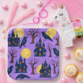 Volle maan van Natasha Us Papieren Bordje (Feest)