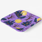 Volle maan van Natasha Us Papieren Bordje (Gebogen)