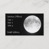 Volle Maan Visitekaartjes (Voorkant)