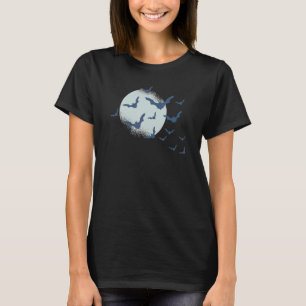Volle Maan Vleermuis Is Ontworpen Voor Diegenen Di T-shirt