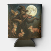 Volle maan vogelverschrikker Serenade Blikjeskoeler (Voorkant)