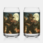 Volle Maan Vogelverschrikker Serenade Blikvorm Glas (Voorkant)