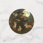 Volle maan vogelverschrikker Serenade Happy Hallow Confetti (Kleine voorkant)