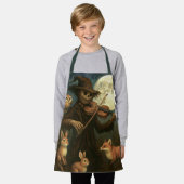 Volle maan vogelverschrikker Serenade Schort (Gedragen)