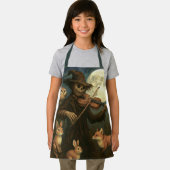 Volle maan vogelverschrikker Serenade Schort (Insitu)