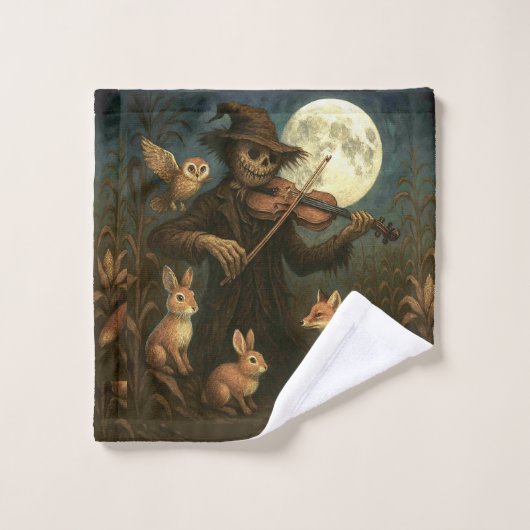 Volle maan vogelverschrikker Serenade Washandje (Wasdoekje)