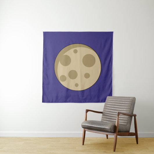 Volle Maan Wandkleed (In Situ (horizontaal))