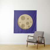 Volle Maan Wandkleed (In situ)