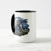 Volle Maan Weerwolf - Gothic Fantasy Horror Mok (Voorkant links)
