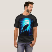 VOLLE MAAN WEERWOLF T-SHIRT (Voorkant volledig)