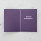 Volle Maan Witching Time Halloween Kaart (Binnen)