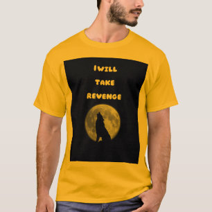Volle Maan Wolf – Kracht en Wraak T-shirt