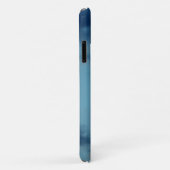 Volle Maan Zonsondergang Wolken Art Phone Case (Achterkant/rechts)