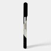 Volle maan zwarte kat kijkt omhoog Case-Mate iPhone case (Achterkant / Rechts)