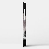 Volle Maan's Suiker Schedel Visie Paarse Ogen Case-Mate iPhone Case (Achterkant / Links)