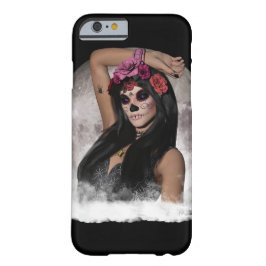 Volle Maan's Suiker Schedel Visie Paarse Ogen Case-Mate iPhone Case