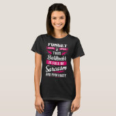 Volle Mannen van Sarcasm Bartender Bartending T-shirt (Voorkant volledig)