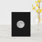 Volle Oogst Moon Blank Note Kaart (Gele Bloem)