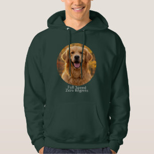 Volle Snelheid Geen Spijt Gouden Hoodie