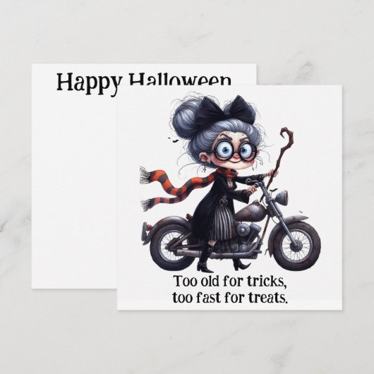 Volle Vaart & Angst – Oma's Halloween (Voorkant / Achterkant)