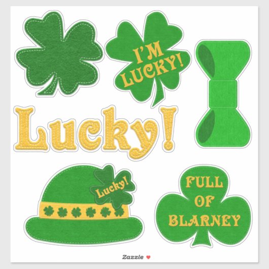 Volle van Blarney! | St. Patrick's Day Sticker (Vel)