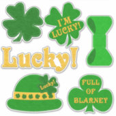 Volle van Blarney! | St. Patrick's Day Sticker (Voorkant)