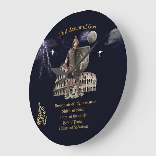 Volle wapenrusting van GOD Grote Klok (Hoek)