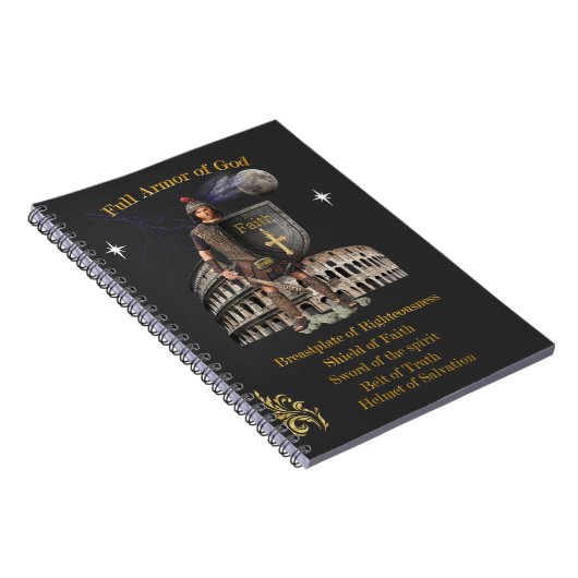 Volle wapenrusting van GOD Notitieboek (Rechterzijde)