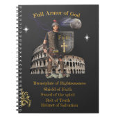 Volle wapenrusting van GOD Notitieboek (Voorkant)
