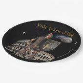 Volle wapenrusting van GOD Papieren Bordje (Gekanteld)