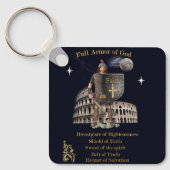 Volle wapenrusting van GOD Sleutelhanger (Voorkant)