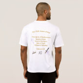 Volle wapenrusting van GOD T-shirt (Achterkant volledig)