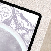 Volle Wolf Moon | Januari Maan Illustratie Poster