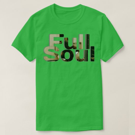 volle ziel t-shirt (Design voorkant)