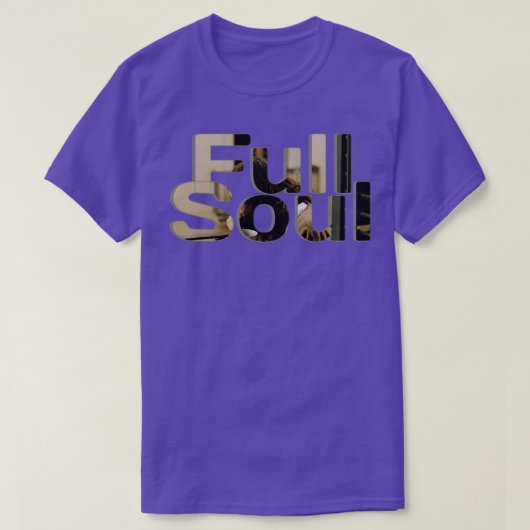 volle ziel t-shirt (Design voorkant)