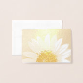 Volle Zonnebloem Folie Kaarten (Voorkant met envelop)