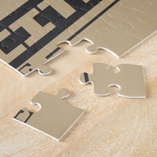 Volledig aangepast legpuzzel (Zijkant)