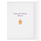 Volledig aangepaste achterkleindochter verjaardag  (Binnen (Links))