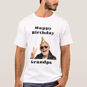 Volledig aangepaste Gelukkige verjaardag T-shirt